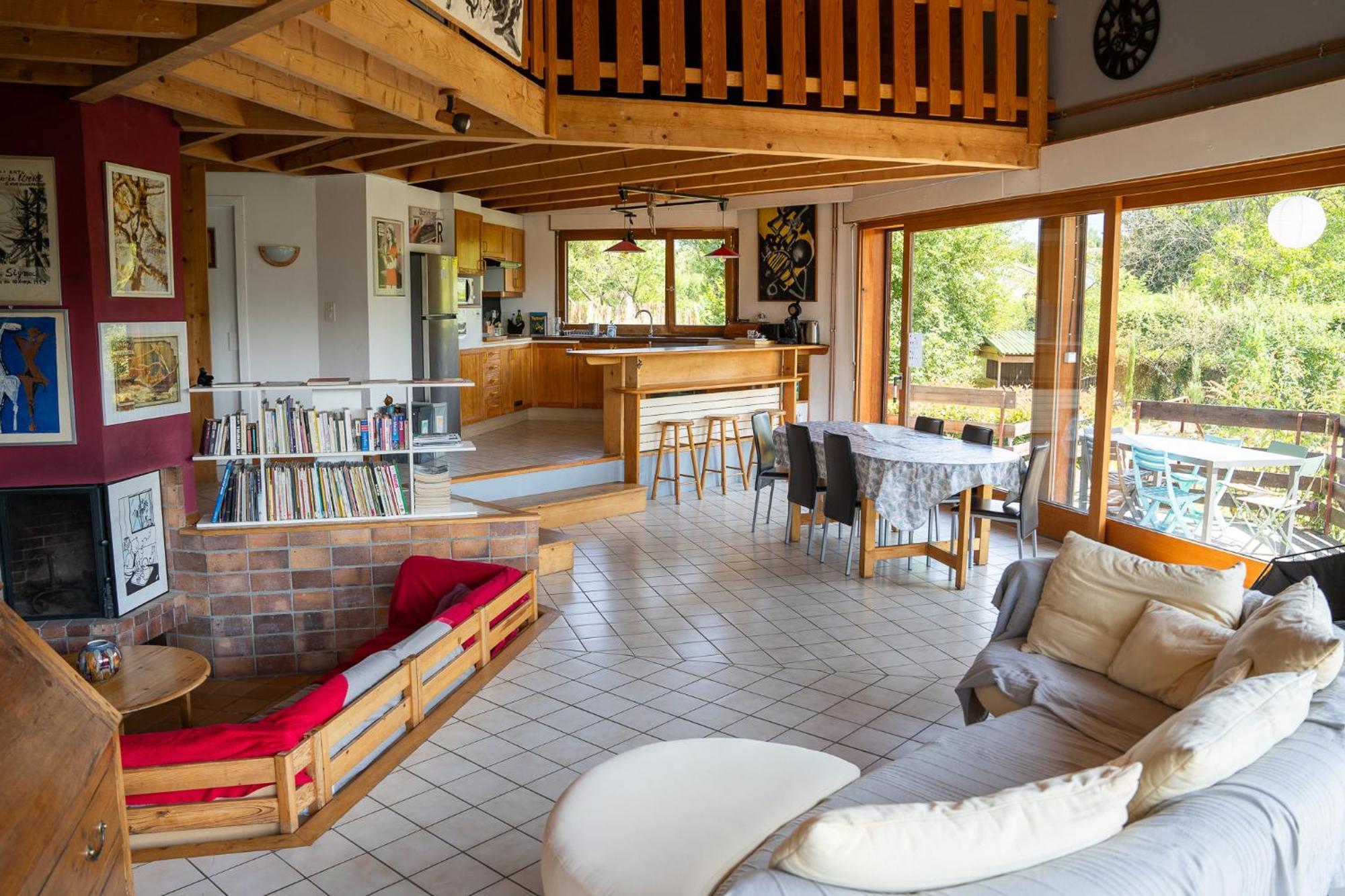 Le Grand Nid - Maison Alveole Bed And Books Sciez Kültér fotó